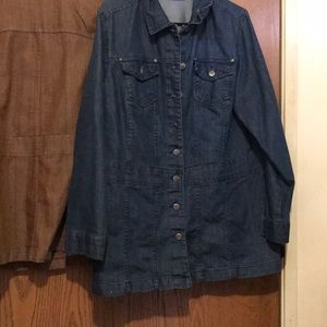 Jean jackets by Roamans